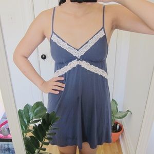 Victoria’s Secret pale blue lace nightie G1